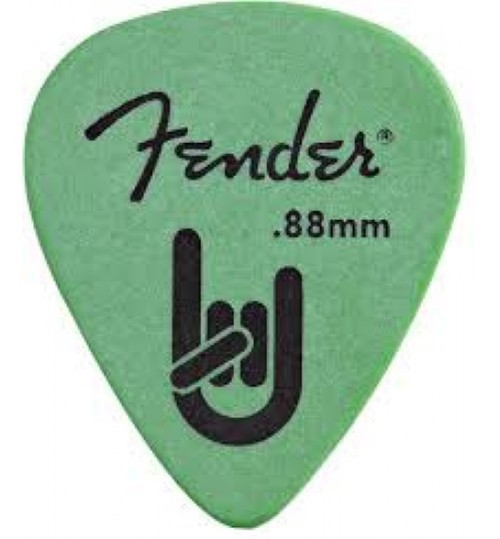 Fender Matte Delrin Green Thin/Med Pena 0987351850